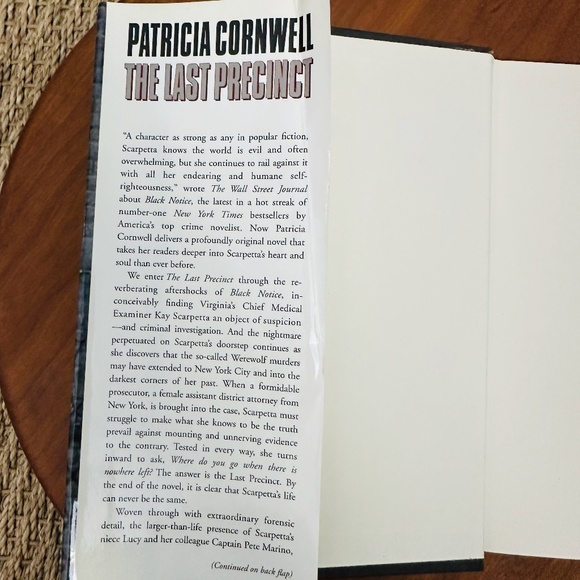 Kay Scarpetta Ser.: The Last Precinct by Patricia Cornwell (2000, Hardcover) - Picture 3 of 5
